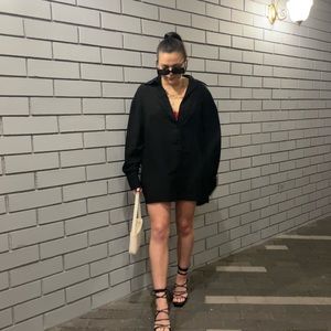 SLA the label Button up shirt dress